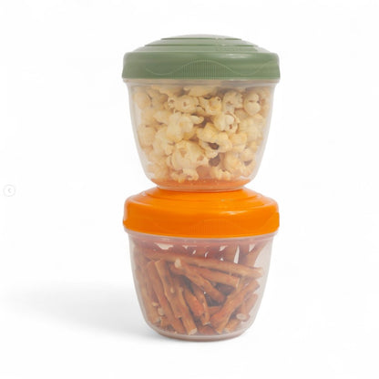Banana Pack of 2 Cups Mini Bites 300ml for foods