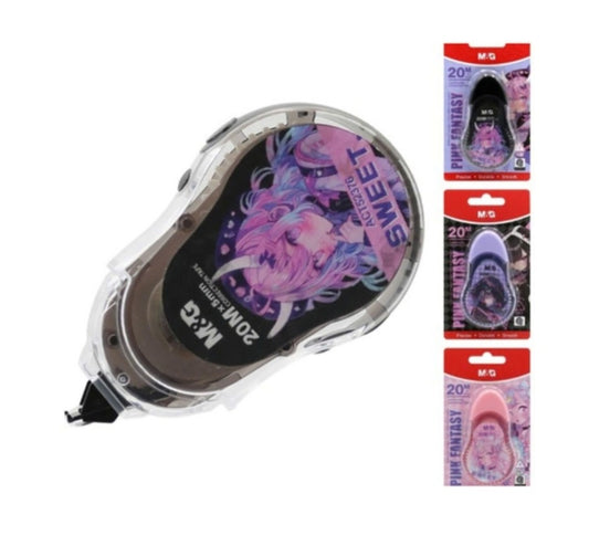 M&G Chenguang Pink Fantasy Correction Tape , Smooth use 20M * 5MM - 1pcs - No:ACT82376