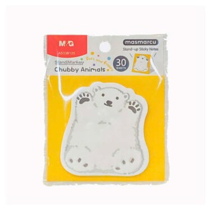 M&G Chenguang Animals Sticky Notes - 68 x 71 mm - 30 Sheets - 1pcs - No:YS-486