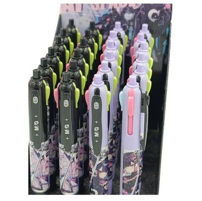 قلم حبر جاف شبه جل من إم آند جي تشنغوانغ، لون وردي فانتسي، 4 في 1، 0.7 مم - حبر بأربعة ألوان - قطعة واحدة - رقم المنتج: ABP803T9