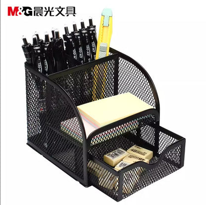 M&G Chenguang Multifunctional Pen Holder, Metal Organizer  - No:98440