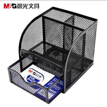M&G Chenguang Multifunctional Pen Holder, Metal Organizer  - No:98440