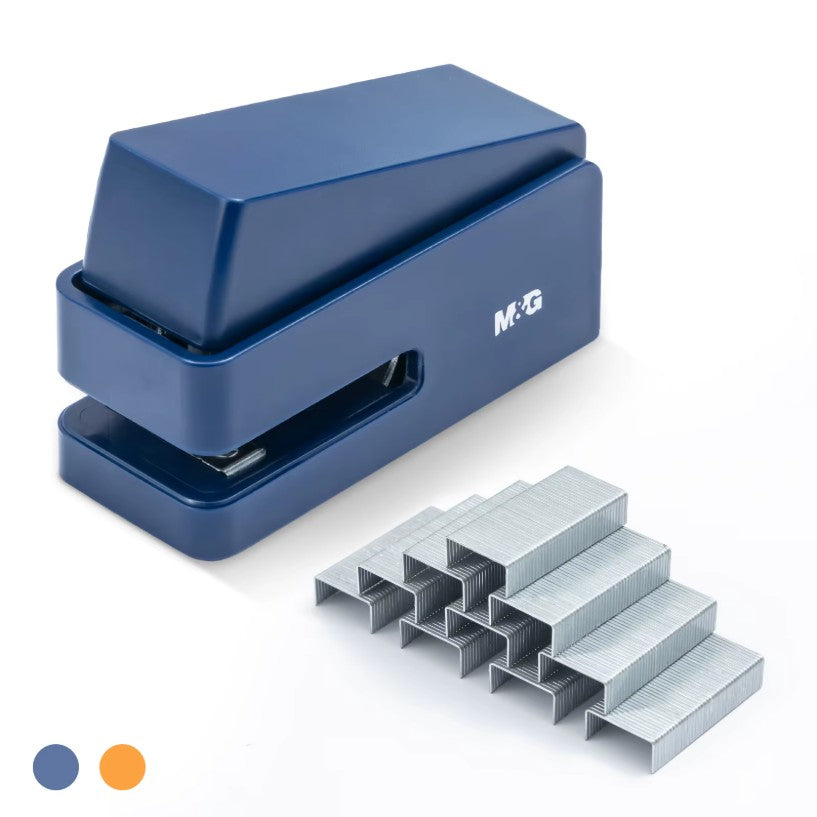 M&G Chenguang Stapler Anti-pinch Stapler 24/6 20 Sheet Capacity Durable Non-slip With Staples - 1pcs - No:ABS916HU