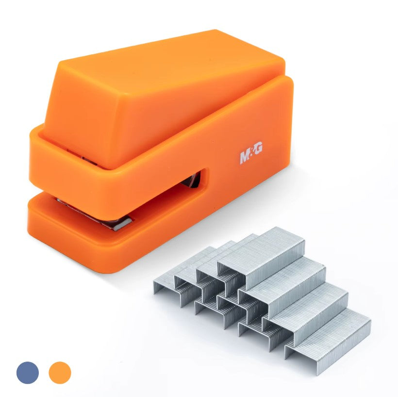 M&G Chenguang Stapler Anti-pinch Stapler 24/6 20 Sheet Capacity Durable Non-slip With Staples - 1pcs - No:ABS916HU