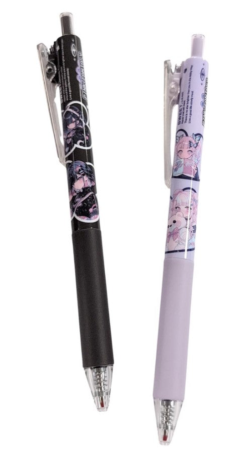 M&G Chenguang Pink Fantasy Retractable Ballpoint gel Pen Smooth writing Blue ink - 0.5 mm - 1pcs - No:AGPJ7174