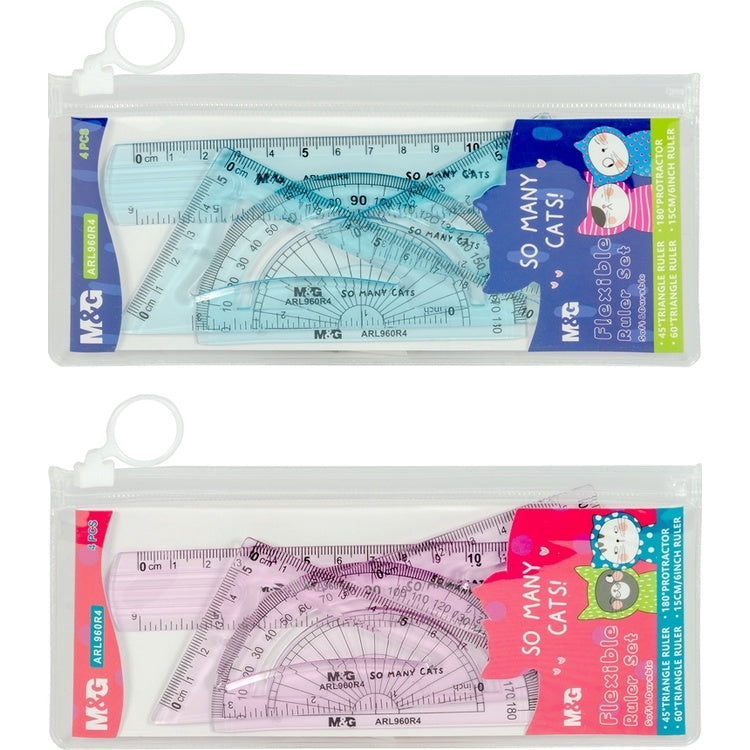 M&G Chenguang So many cats flexible Eke ruler set - No:ARL960R4