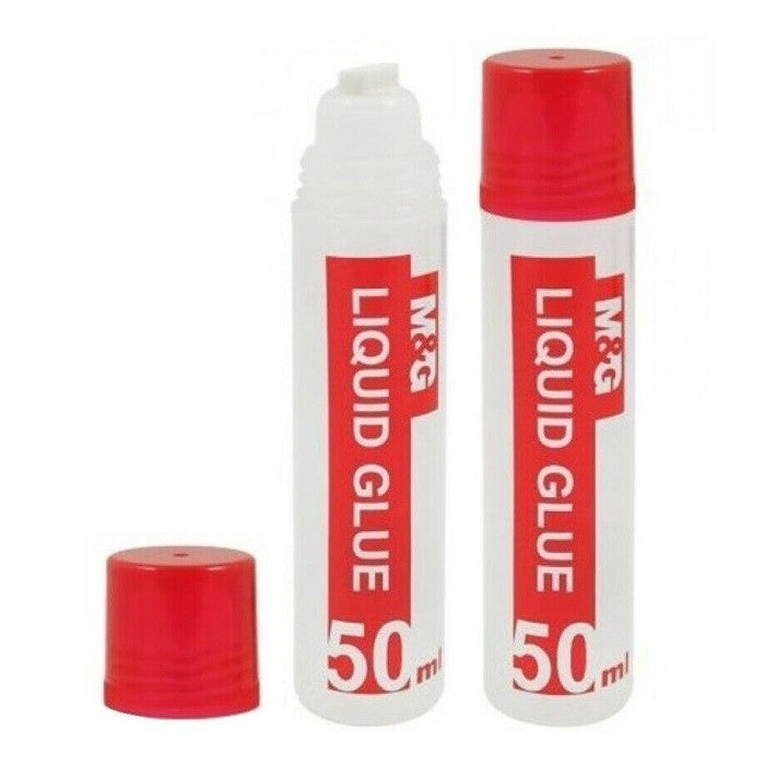 M&G Chenguang Liquid Glue 50ml – Strong Multi-Purpose Adhesive for Paper, Cardboard, School, Office & Crafts - 1pcs - No: AWG97036