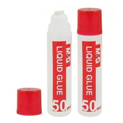 M&G Chenguang Liquid Glue 50ml – Strong Multi-Purpose Adhesive for Paper, Cardboard, School, Office & Crafts - 1pcs - No: AWG97036