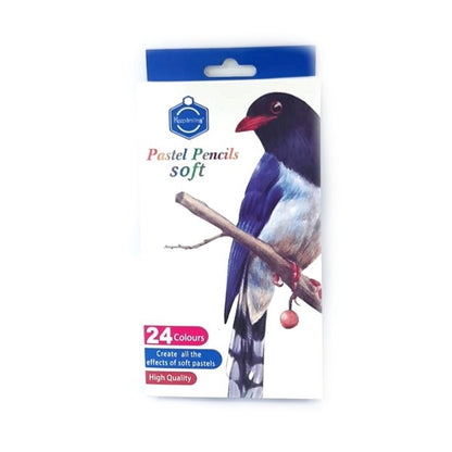 Keep Smiling Soft Pastel Pencils 24 Colours - No:1050