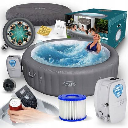 Bestway LAY-Z-SPA Grenada Air jet 236 x 71 cm, 6-8 people Wi-Fi - No:60135