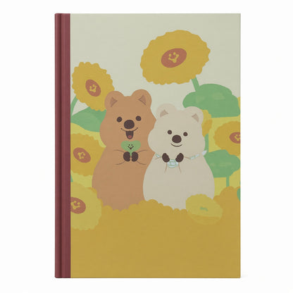 M&G Chenguang Kiki Quokka B5 Glue Book – 40 Sheets, Single Ruled, 179 × 252 mm - 1pcs - No: APNBG052