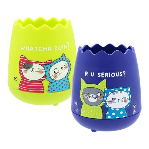 M&G Pen Holder So Many Cats Multi Colour No: ABT984B3