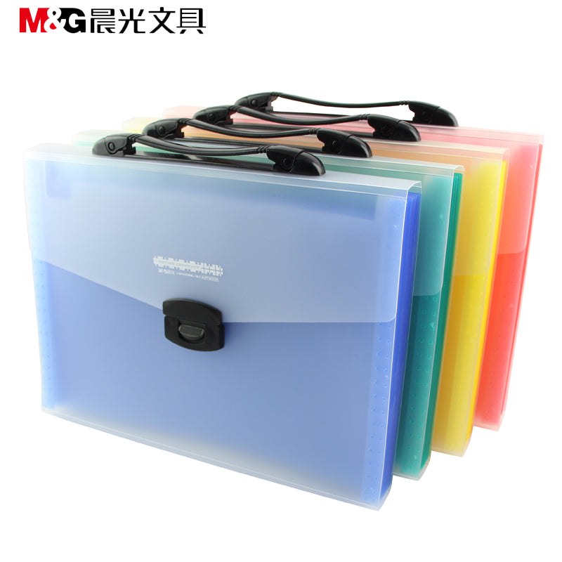 M&G Organ Bag Multi-layer Folder Bag Student File A4- No:90929