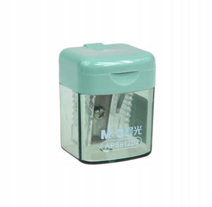 M&G Chenguang Mini pencil sharpener With cover 1 Hole - 1pcs - No:APS912D2