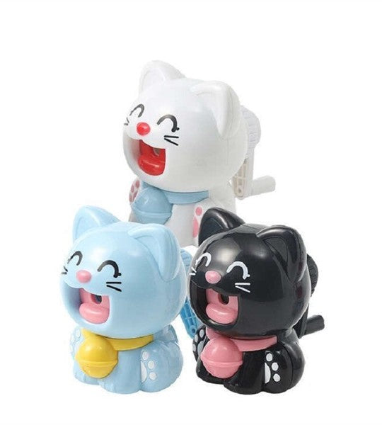 M&G  Chenguang Cat material handheld pencil sharpener - No:APS906B8