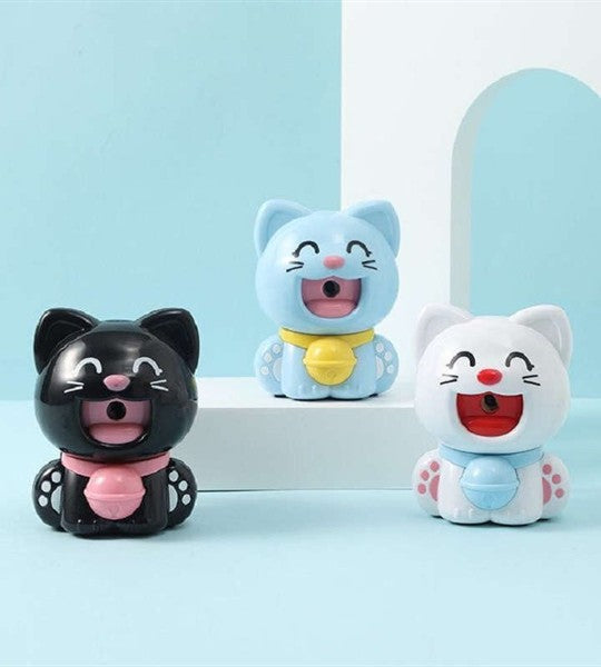 M&G  Chenguang Cat material handheld pencil sharpener - No:APS906B8