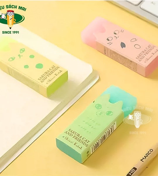 M&G Chenguang Morandi 4B eraser easy to erase - 1pcs - No:AXP963DD