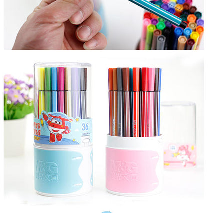 M&G Pack of 36 FlowmasterSuper Boy Washable Water Colour - No:95888