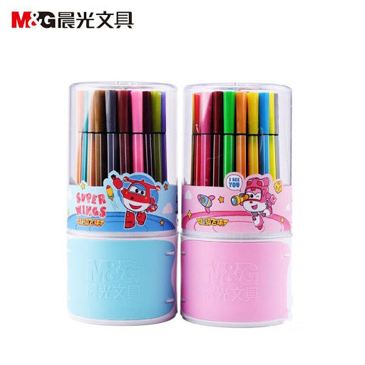 M&G Pack of 48 FlowmasterSuper Boy Washable Water Colour - No:95889