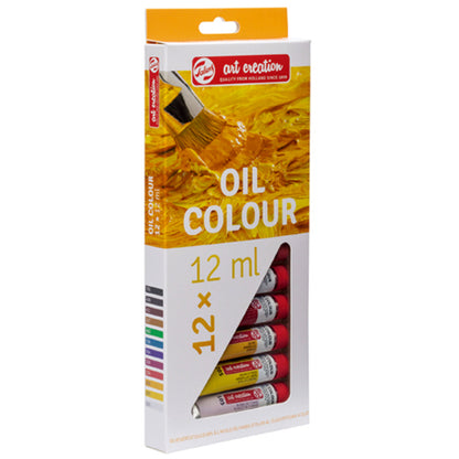 Art Creation Oil Colour Set - 12 Colours - 12ml