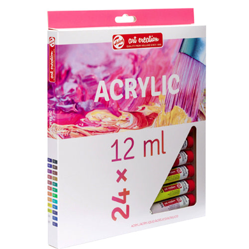 Talens Art Creation Acrylic Set - 24 Colours - 12ml