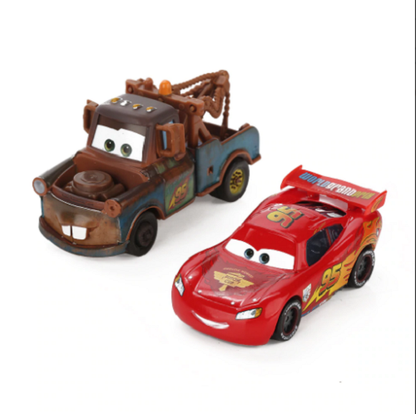 سيارات مصبوبة مايتر لايتنينغ ماكوين للأطفال من عمر 3 سنوات فما فوق - قطعتان - رقم المنتج: WYD-106 