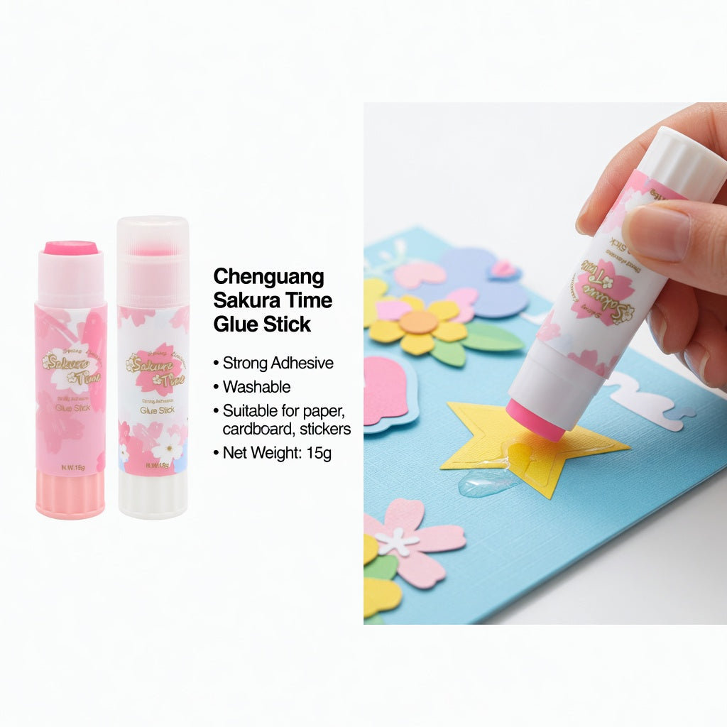 M&G Sakura Time Glue Stick 15g No.ASG971C8 (6936965483807)