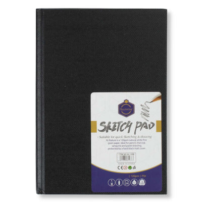 Keep Smiling Hardcover Sketchbook Hard Cover A5 120 gsm - 56 Sheets -No:A5-120s