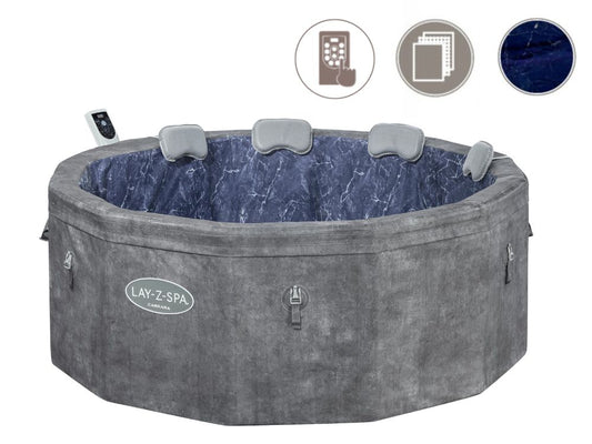 Bestway Lay-Z-Spa Carrara 170cm * 61cm Rigid Garden Spa - No:6001V