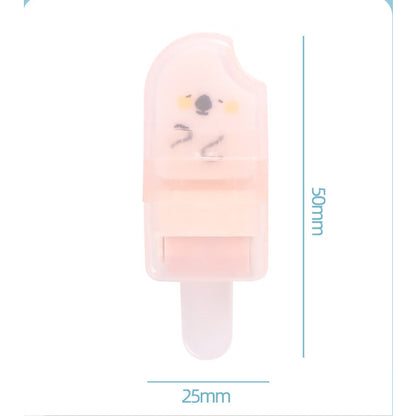 ممحاة رصاص على شكل آيس كريم من إم آند جي تشنغوانغ، فائقة التنظيف مع بكرة سحرية - قطعة واحدة - رقم المنتج: AXP963JV