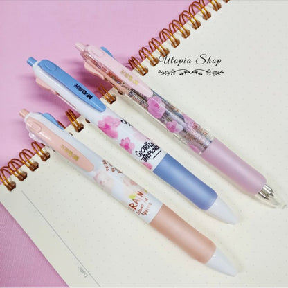 M&G Chenguang Sakura Four Color Ballpoint Pen 0.5 mm - No:ABP80322