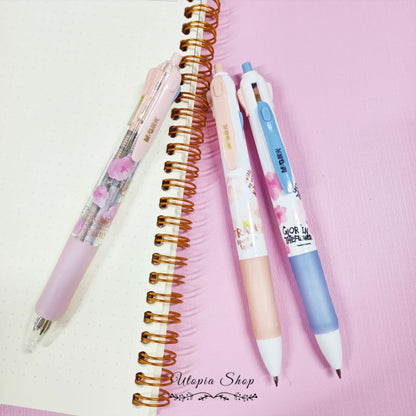 M&G Chenguang Sakura Four Color Ballpoint Pen 0.5 mm - No:ABP80322