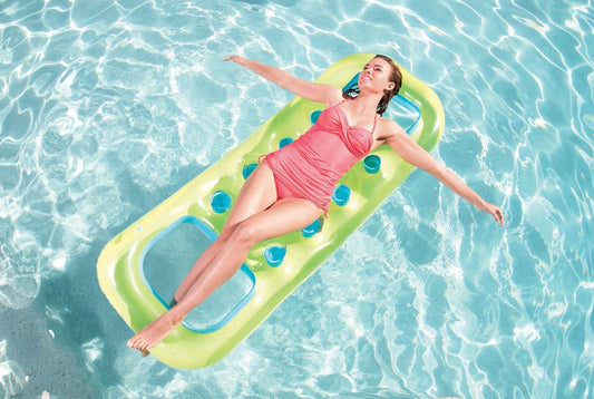 Bestway Inflatable mattress with window and foot opening 185x74cm-No:43110