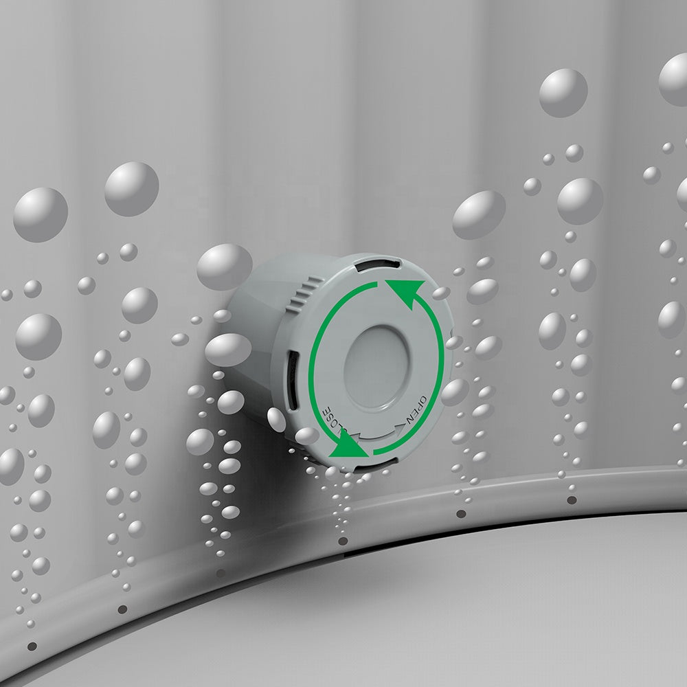 JILONG Avenli Aegean Whirlpools outdoor Spa Air Jet with LED Lights For 6 Person