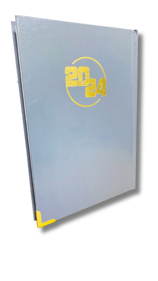 Borg El arab High Quality Desk Dairy 2024 With Numbers Set Of 365 days ( Assorted color )