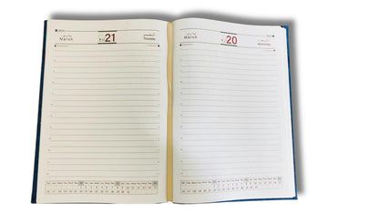 Borg El arab High Quality Desk Dairy 2024 With Numbers Set Of 365 days ( Assorted color )