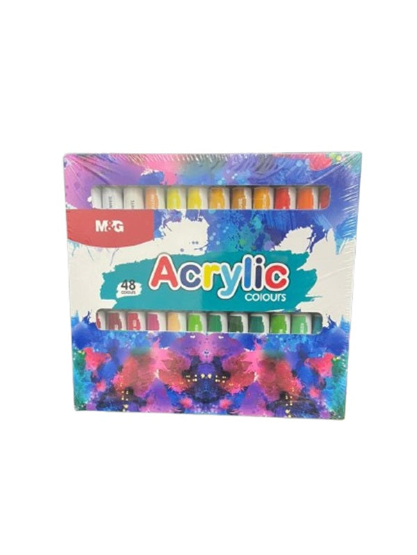 M&G Chenguang Acrylic paints  12 ml - set of 48pcs - No:APL976N1