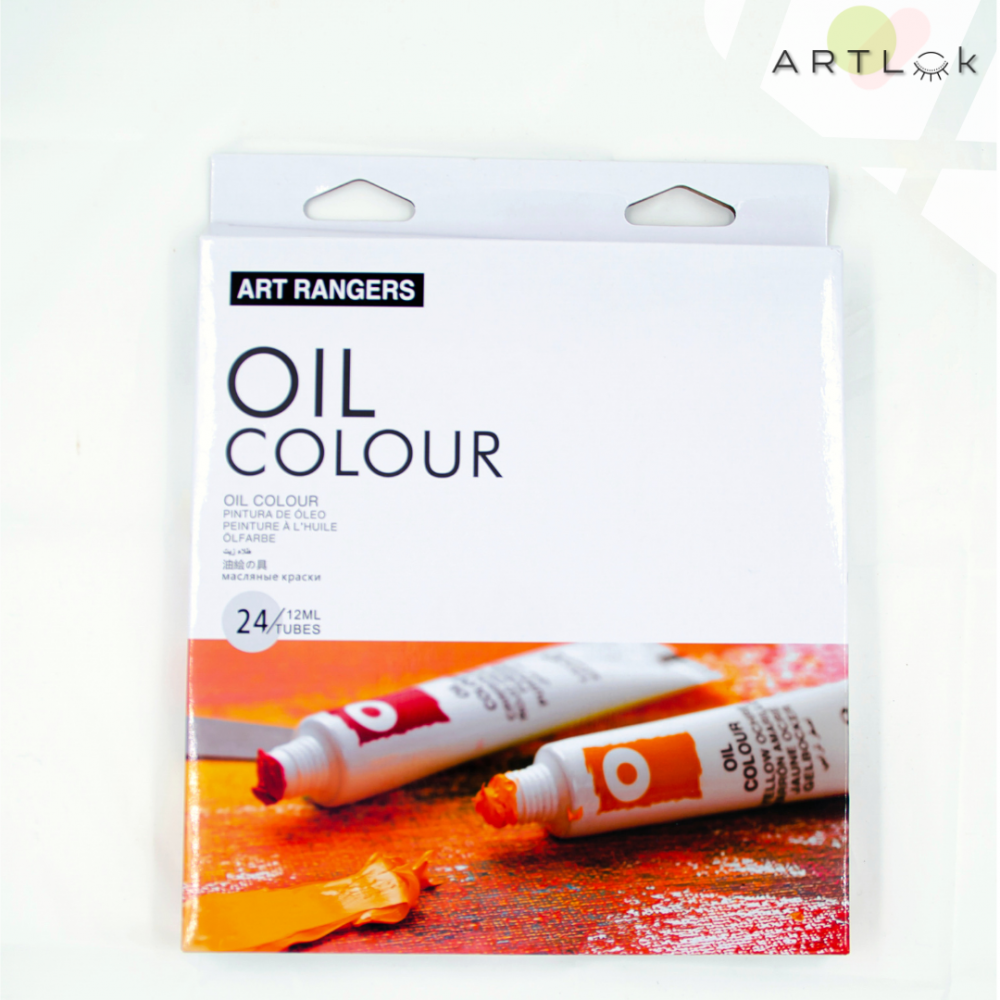 Set of Art Ranger Oil Colour 24 tubes -12ml - No:EO2412C-4