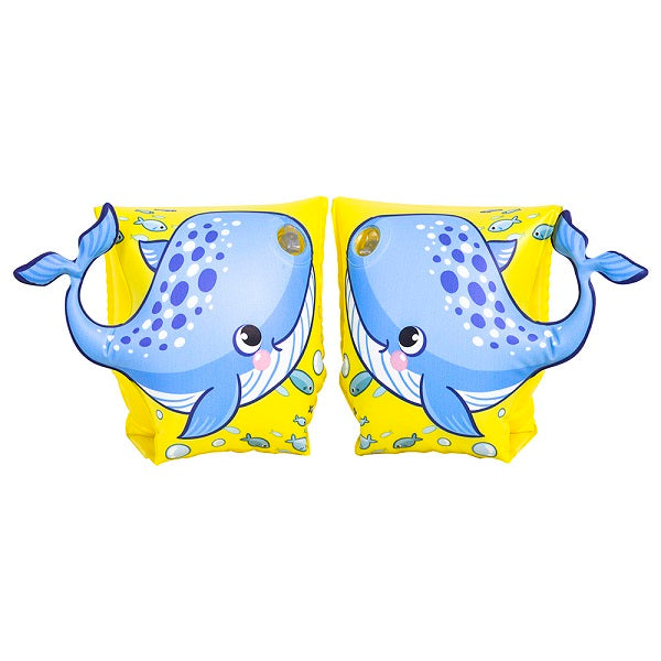 أربطة ذراع قابلة للنفخ على شكل حوت من جيلونج صن كلوب®، مقاس 23 × 19 سم، رقم: 32131