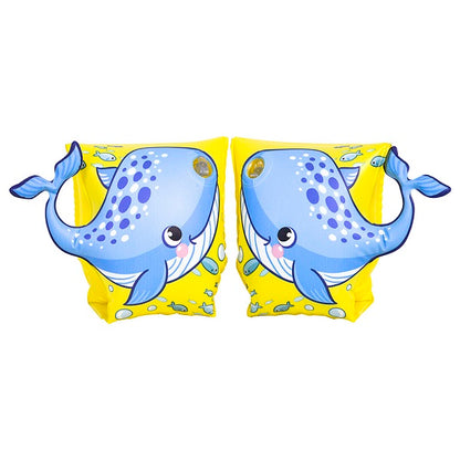 أربطة ذراع قابلة للنفخ على شكل حوت من جيلونج صن كلوب®، مقاس 23 × 19 سم، رقم: 32131