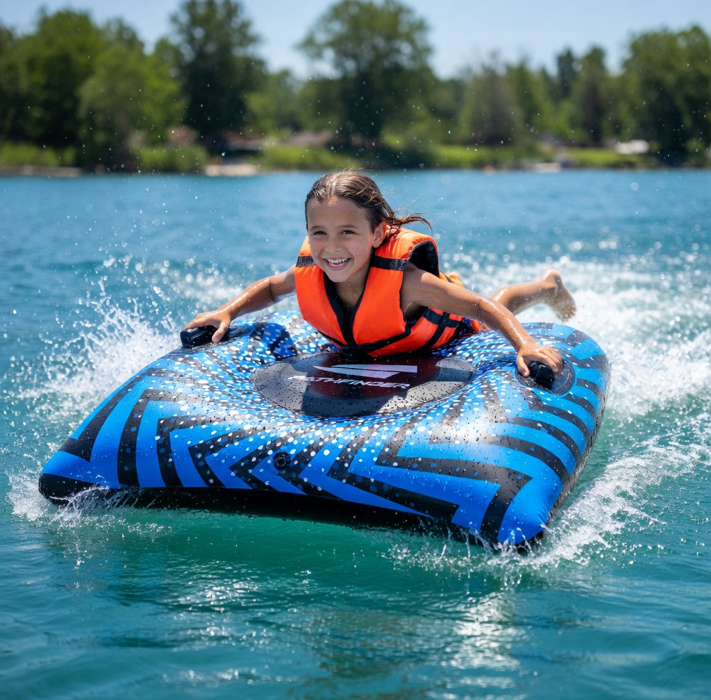 Heavy Duty PVC Water Slide Tube 100×100×30cm