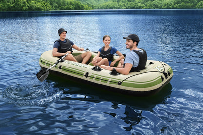 Bestway Inflatable 3-seat boat Voyager X3 Raft, 294x137x46 cm - No:65164