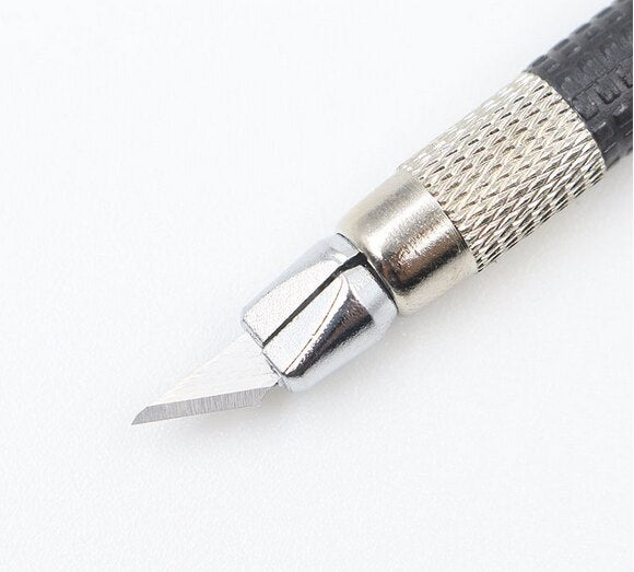 Metal Carving Knife,Model Pen Knife with 11pcs Spare Blades- No:1001