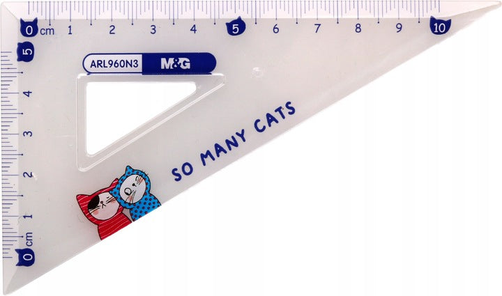 M&G Chenguang Geometric set of 4 Flexible Measuring Tool  - No:ARL960N3