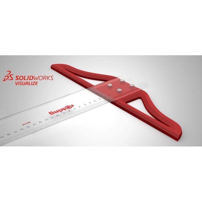 Rotring T Shape Ruler Plastic - 80 cm